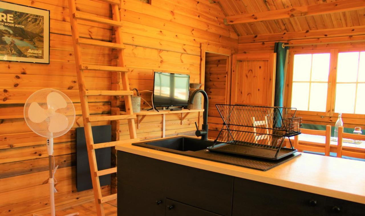 Chalet Pyreneen Saint-Ybars Exterior photo